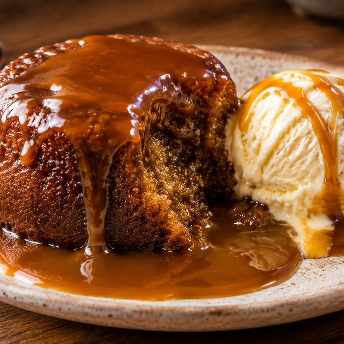 Sticky toffee pudding